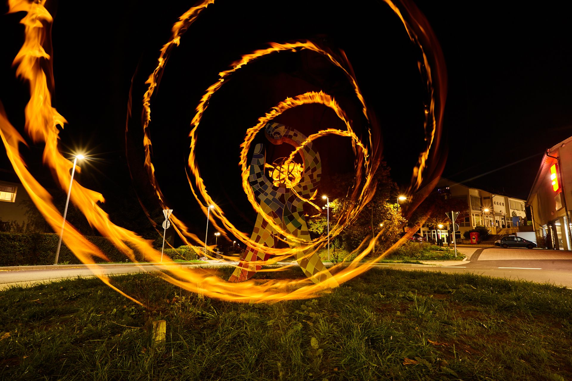 Lightpainting 1 Foto Gerrit Cramer